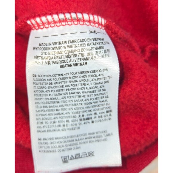 Vans Red X-Large Sweatshirt With Eagle Graphic - Picture 6 of 7